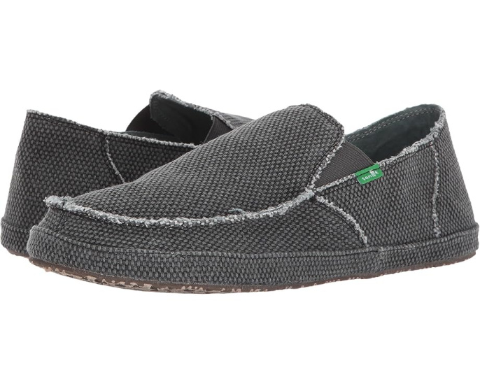 Кроссовки Sanuk Rounder из плотного холста с мягкой стелькой