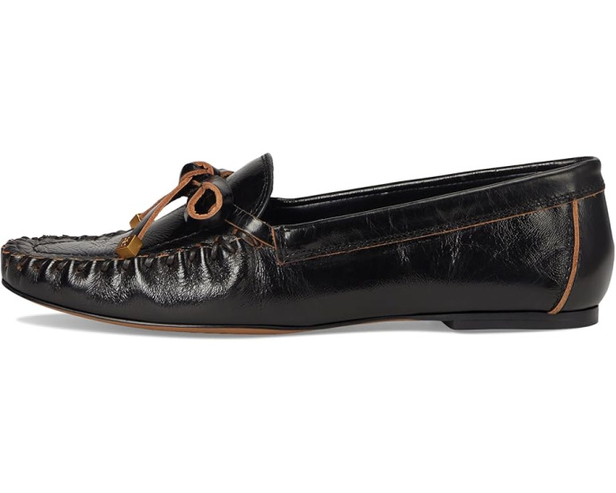 Лоферы Vince Camuto Katena на плоской подошве с бантом и ручной строчкой
