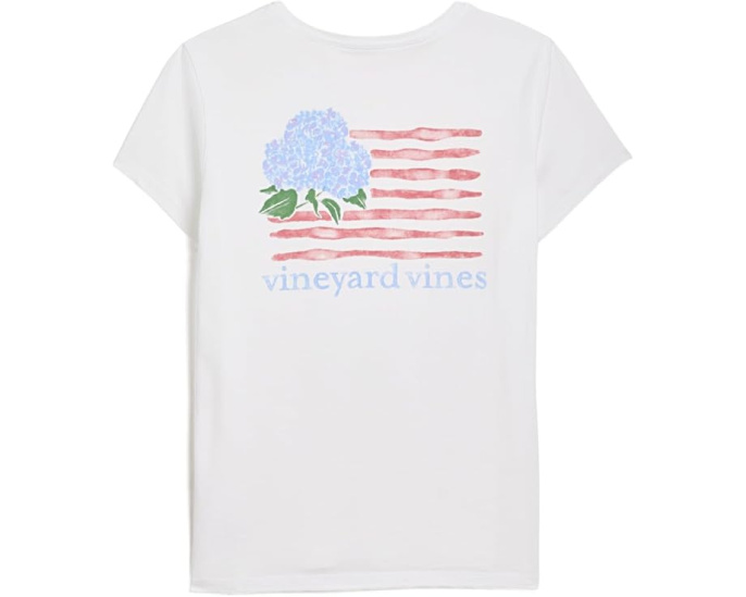 Футболка с карманом Vineyard Vines Short Sleeve Pocket Tee для детей