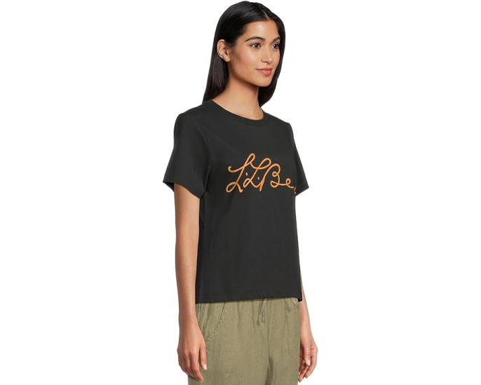 Футболка L.L.Bean Signature Premium Essential Novelty с принтом
