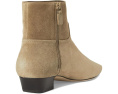 Ботинки Stassi Zip Bootie Stuart Weitzman с застежкой-молнией на устойчивом каблуке