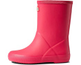 Детские резиновые сапоги Hunter Kids First Classic с плоской подошвой для первых луж