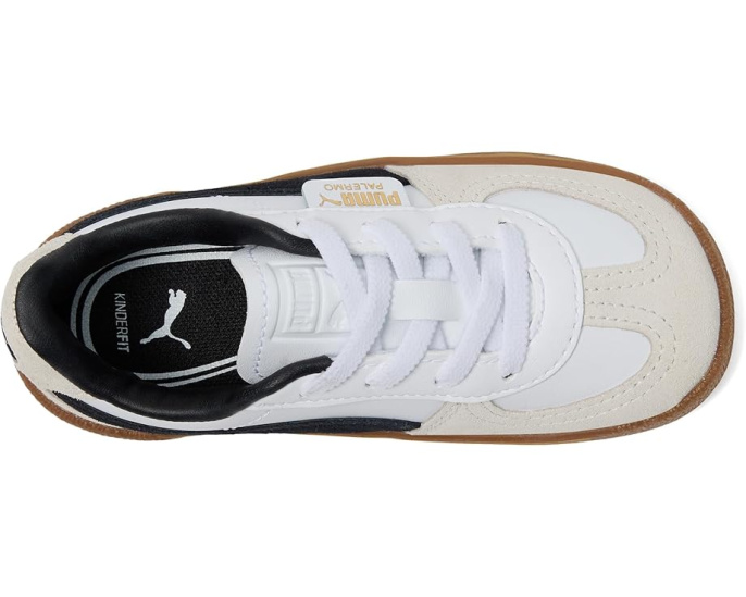 Детские кроссовки Puma Palermo из кожи с эластичными шнурками