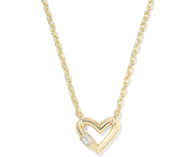 Подвеска Kendra Scott Emery Heart с сердцем и кубическим цирконием
