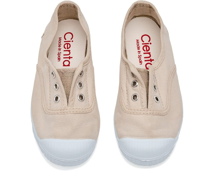 Детские кеды Cienta Kids Shoes 70997 без шнурков с дышащим текстилем