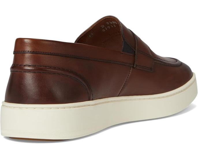 Слипоны Allen Edmonds Randolph 2.0 Slip-on Sneaker из кожи с эластичными вставками