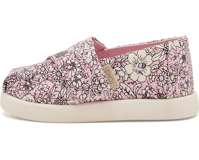 Детские туфли TOMS Alpargata на липучках