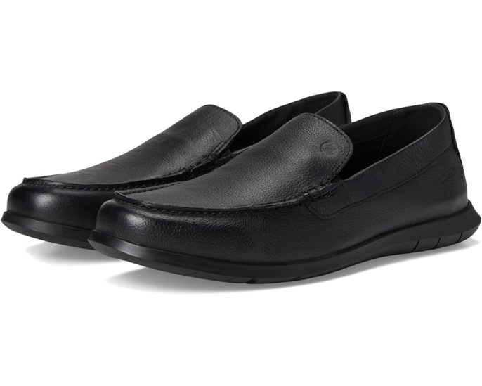Кроссовки Clarks Flexway Step с замшевым верхом и мокасиновым носком