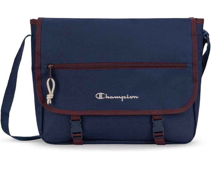 Champion сумка через плечо Phase Messenger Bag черная с логотипом C