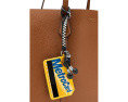 Подвеска-брелок Charmed NYC Metro Card из кожи
