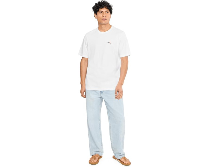 Футболка Tommy Bahama Bali Skyline Americana с коротким рукавом из пима-хлопка