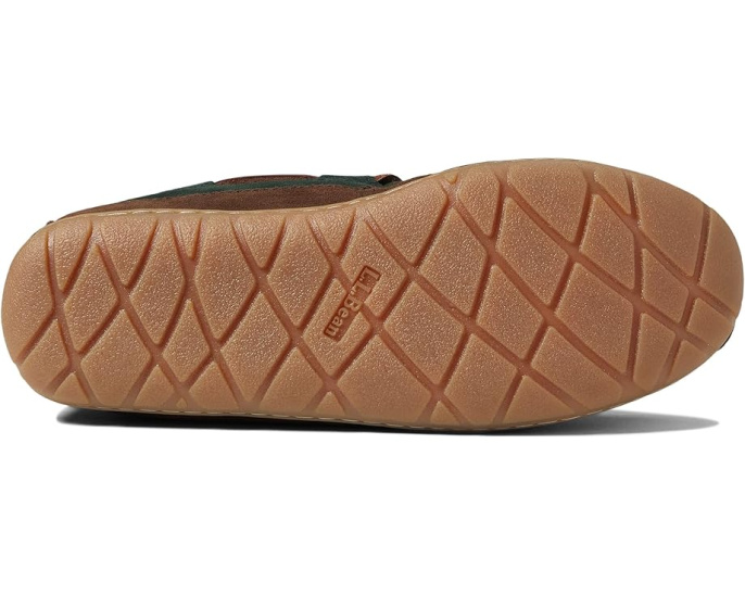 Тапочки L.L.Bean Wicked Good Moccasins из овчины с подошвой TPR