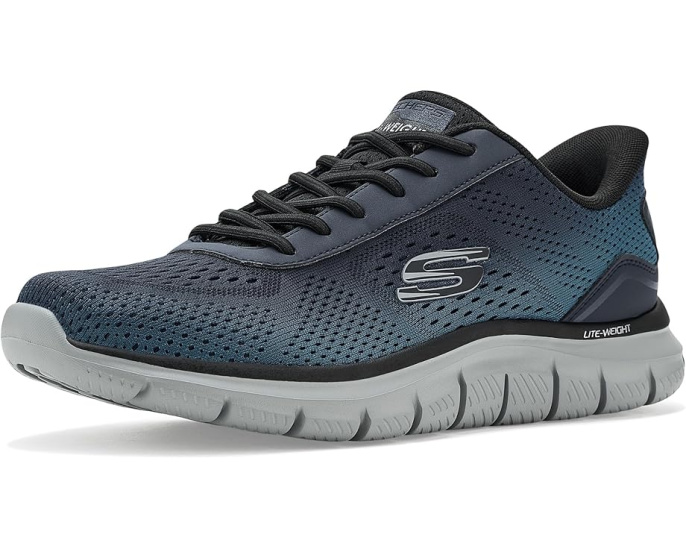 Слипоны SKECHERS Track Revno Hands Free с градиентным верхом