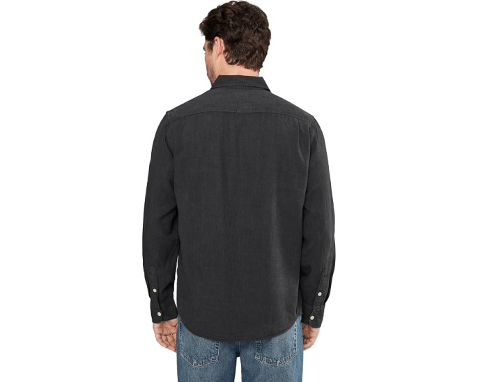 Рубашка Faherty The Tried And True Chambray Workshirt из смеси TENCEL и льна