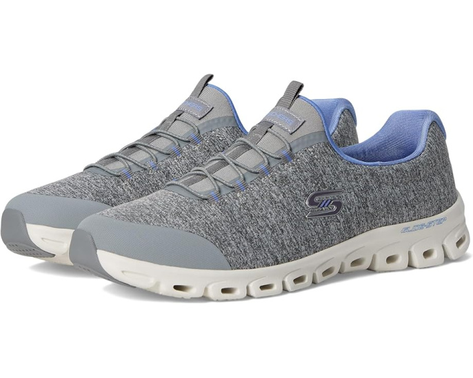 Кроссовки Glide Step Persistence с памятью формы и шнурками Skechers