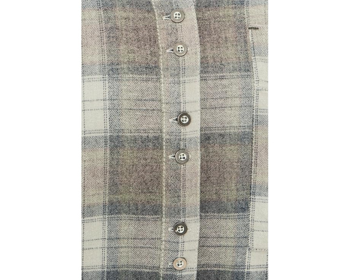 Рубашка Free People Alexi Plaid с омбре-принтом