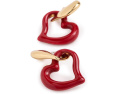 Серьги-подвески Amour от Kate Spade New York с сердечком и застежкой-бабочкой