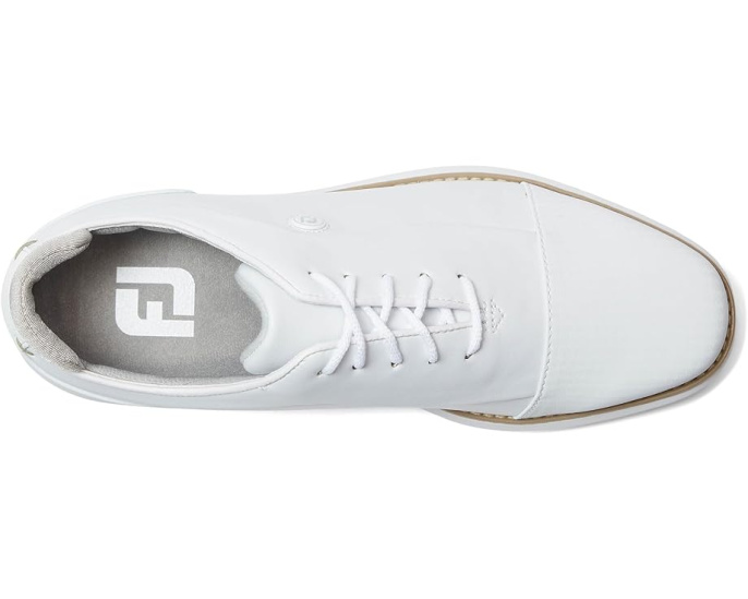 FootJoy мужские гольф-туфли Traditions Cap Toe водонепроницаемые