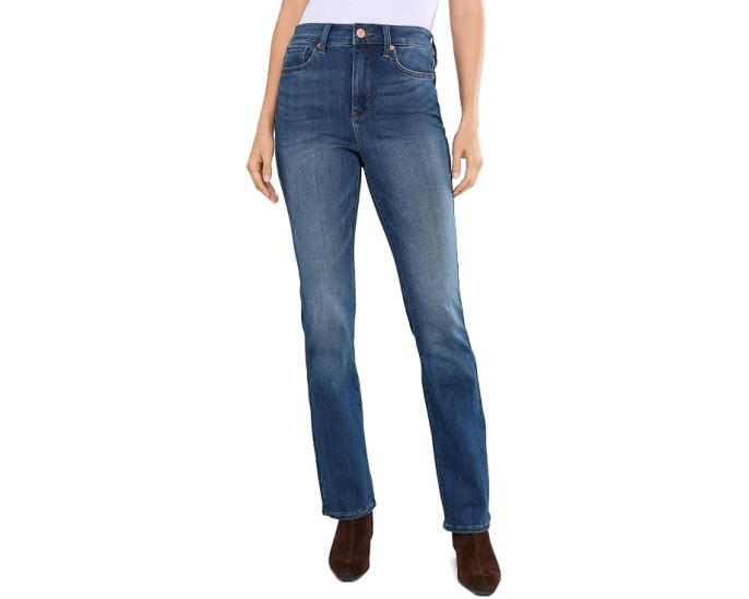 Джинсы NYDJ High-Rise Billie Mini Bootcut с высокой посадкой
