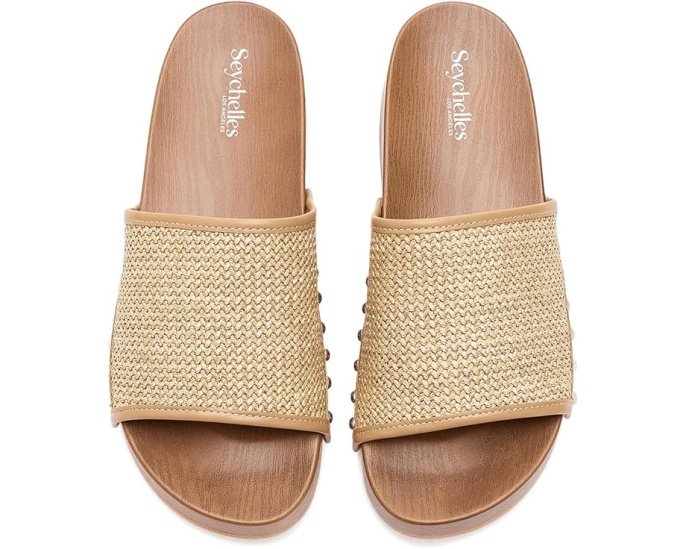 Босоножки Fantasy Raffia Seychelles на платформе с круглым носом