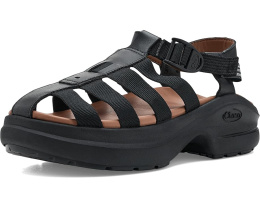 Сандалии Chaco Cushform Fisherman на платформе с кожаным верхом