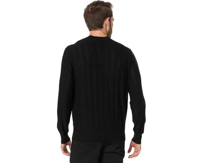 Свитер Armani Exchange Wool Mix Textured из смеси шерсти