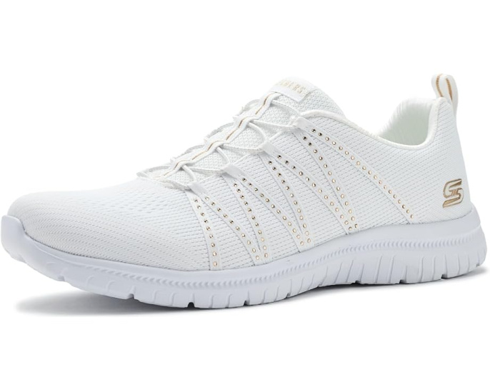 Кроссовки SKECHERS Virtue She Sparkles с пайетками и стелькой Memory Foam