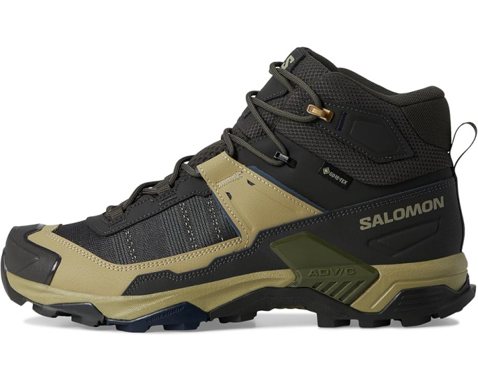 Трекинговые ботинки Salomon X Ultra 5 Mid GTX с технологией Advanced Chassis