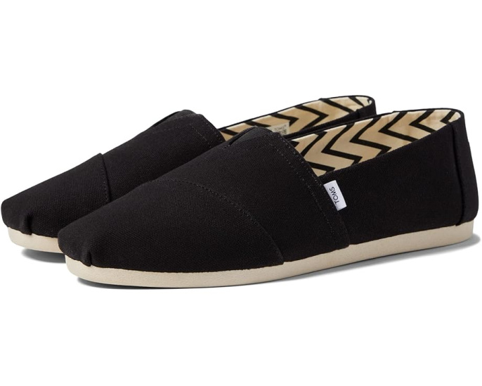 Классические эспадрильи TOMS с супинатором и стелькой из замши