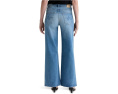 Джинсы AG Jeans Saige Mid Rise Wide Leg с широкой штаниной