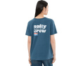 Футболка Salty Crew American Catch Boyfriend Tee с принтом