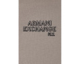 Хлопковая футболка с логотипом Armani Exchange