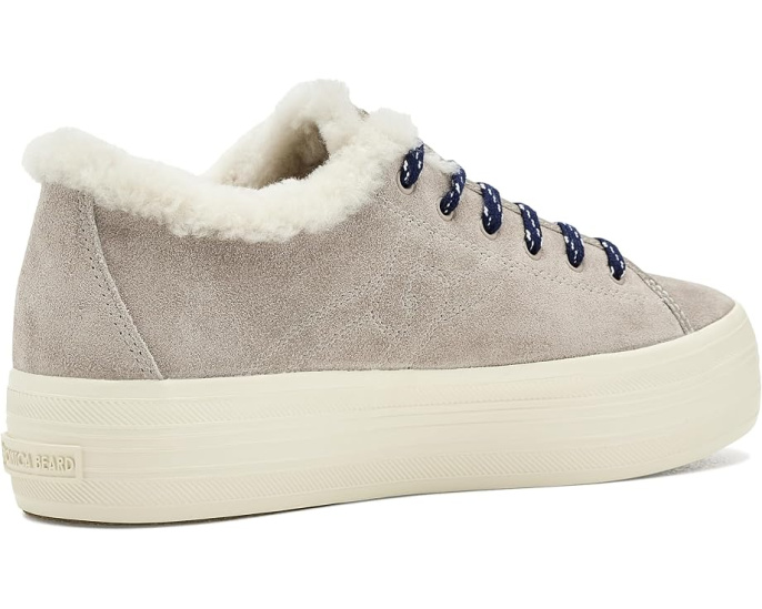 Кроссовки Truett Shearling от Veronica Beard на платформе