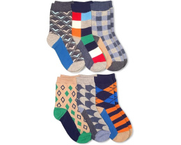 Jefferies Socks набор детских цветных носков 6 пар