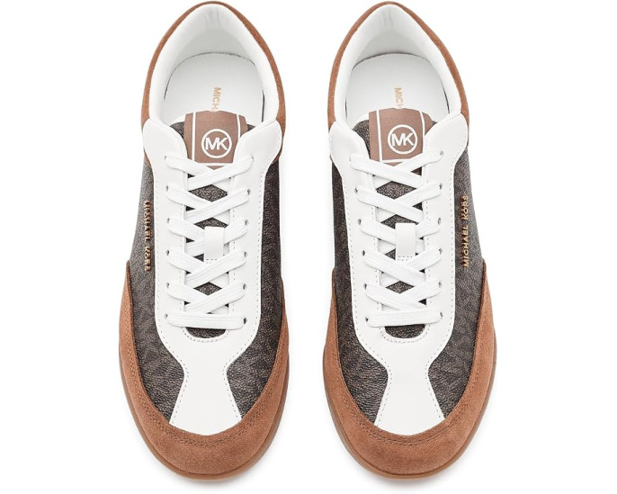 Кроссовки MICHAEL Michael Kors Nolan Lace-Up с низким профилем и шнуровкой