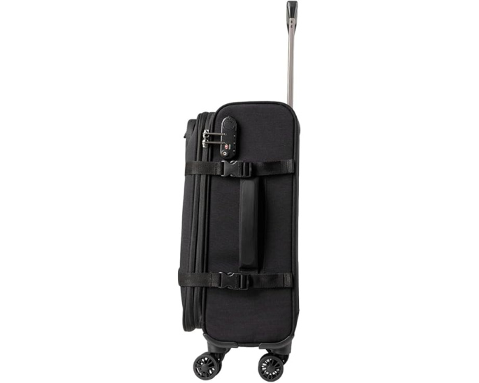 Дорожная сумка Hedgren Weekend Expandable Spinner черного цвета
