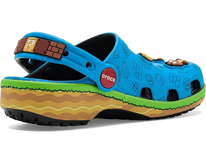 Crocs детские классические сабо Super Mario
