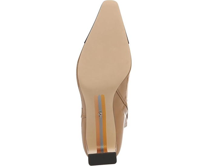 Ботильоны Saige 2 Sam Edelman с архитектурным каблуком и застежкой-молнией
