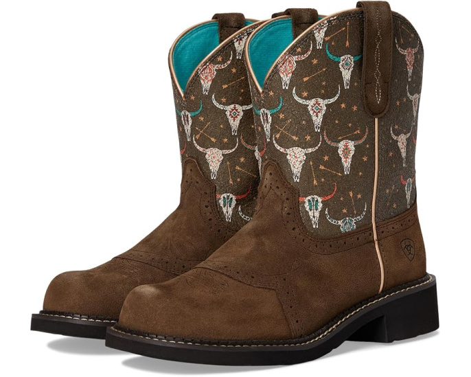 Сапоги Ariat Fatbaby Heritage Farrah вестерн с квадратным носком