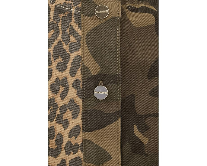 Sofi Waistcoat от AllSaints Camo Leppo Green