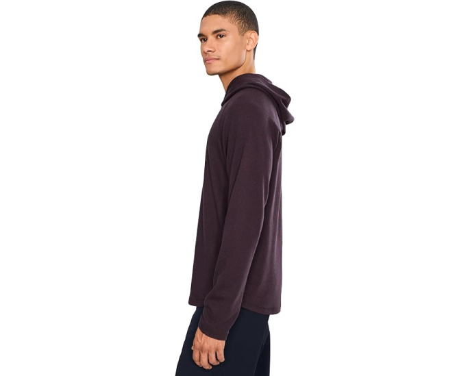 Broken Twill Pull-On Hoodie