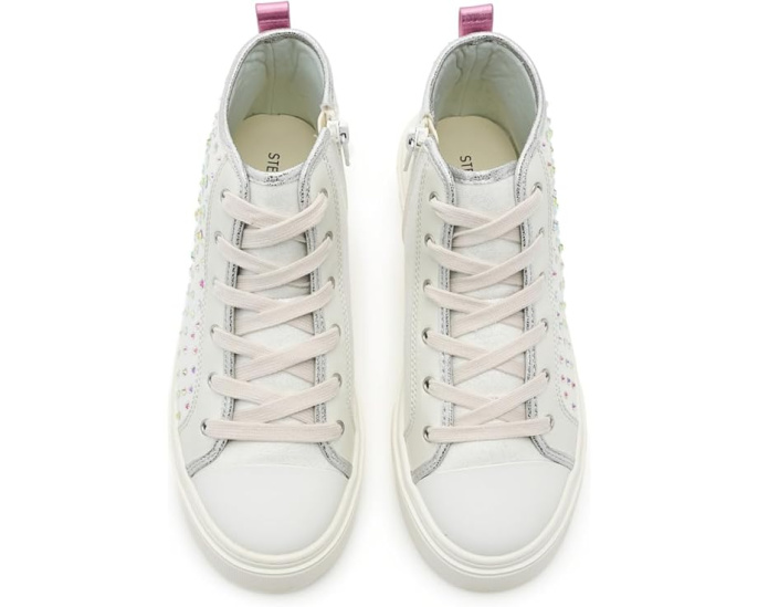 Детские кроссовки Steve Madden Kids Laurisa с высоким верхом и стразами