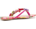 Blue by Betsey Johnson Сланцы Doloris с цветочными деталями