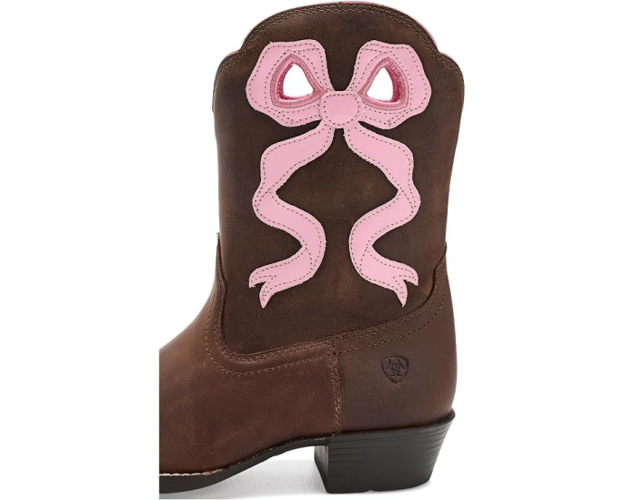 Lil Beaux D Toe Western Boots (Toddler/Little Kid/Big Kid)