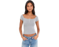 Топ Free People So Soft Smls Henley из микрофибры с пуговицами