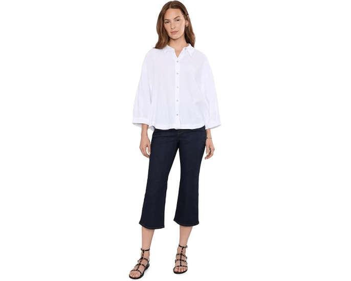 Джинсы Monica Kick Flare Crop от NYDJ в клеш