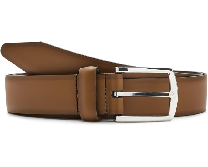 Ремень Allen Edmonds Manistee из телячьей кожи с перфорацией
