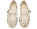 Балетки Kurt Geiger London Kids Mini Mayfair для детей с пряжкой