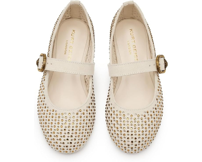 Балетки Kurt Geiger London Kids Mini Mayfair для детей с пряжкой