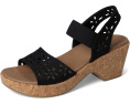 Сандалии Skechers Brystol Beach Bliss с цветочным принтом и пробковым клином